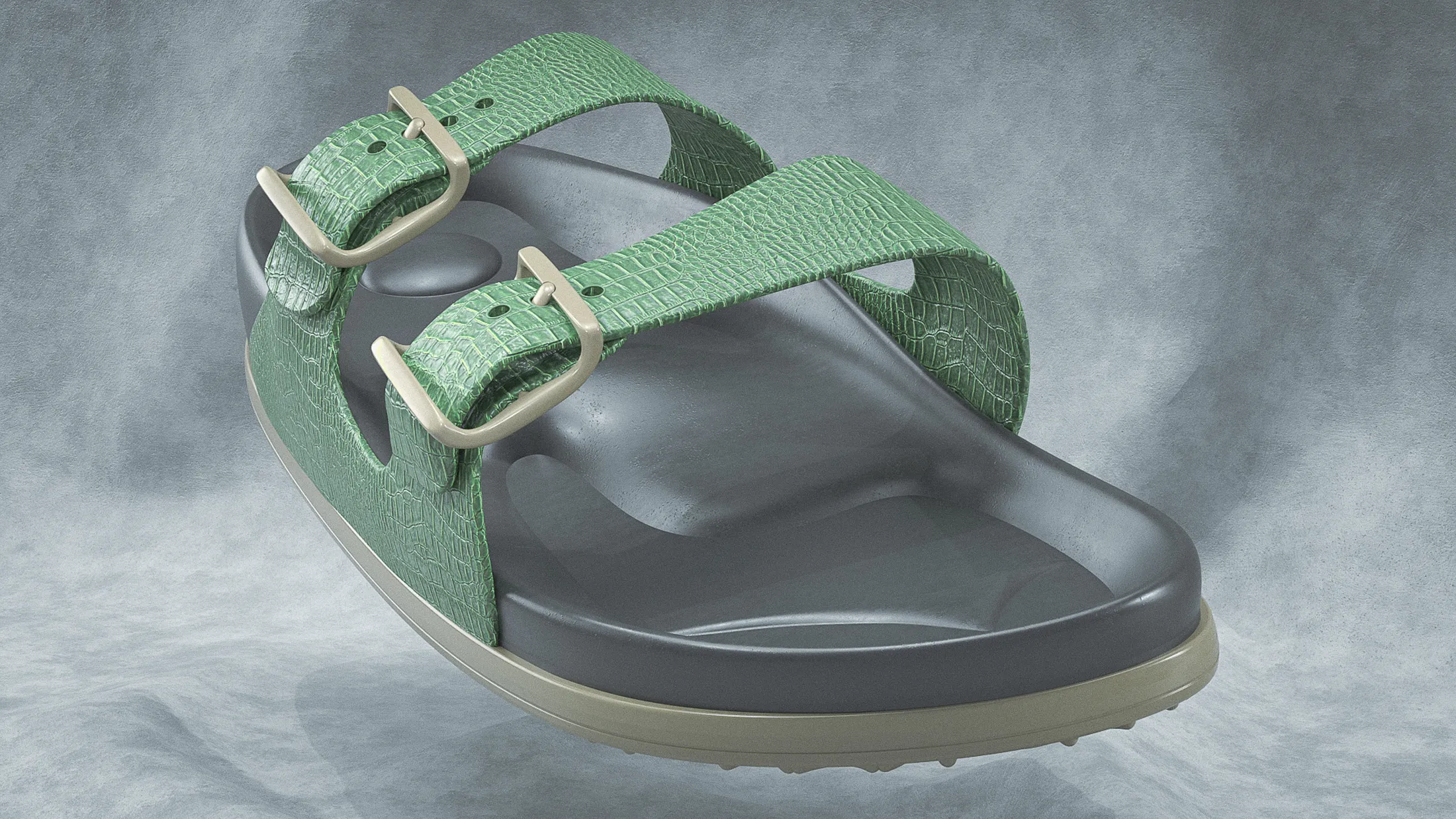 mimicry-rendering-sandal-green-front